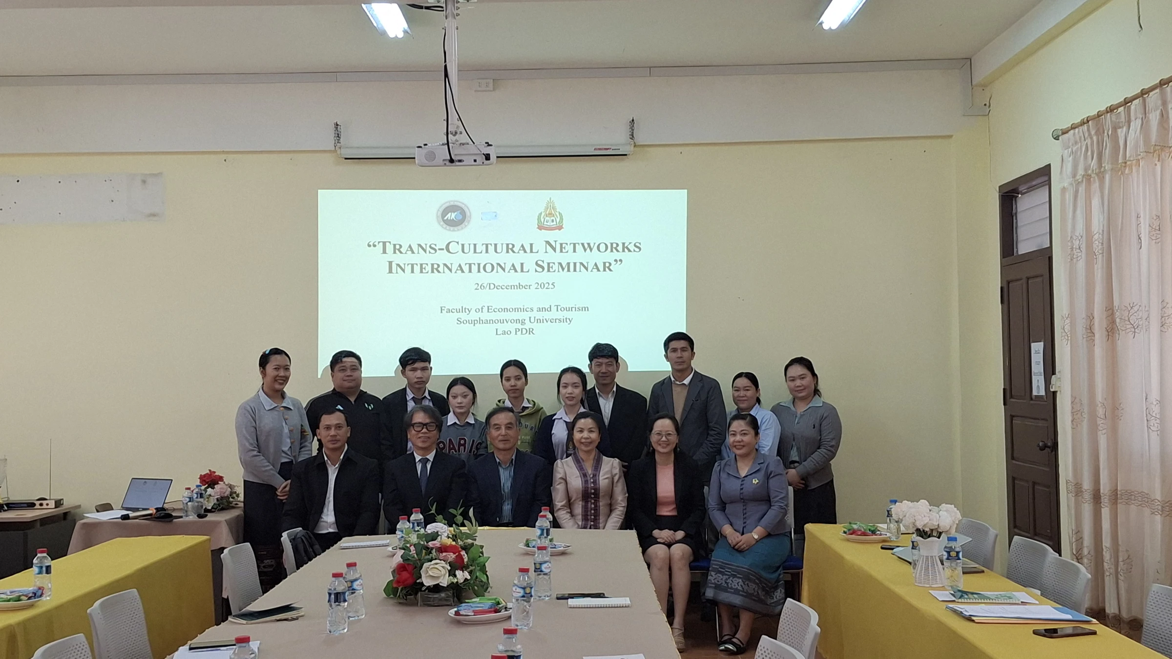 Participants of the first TCN International Seminar at Souphanouvong University.